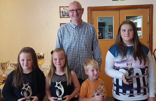 Cara Hutchison, Ellie Gray, Paul Watters & Chloe Duffy Cara Hutchison, Ellie Gray, Paul Watters & Chloe Duffy